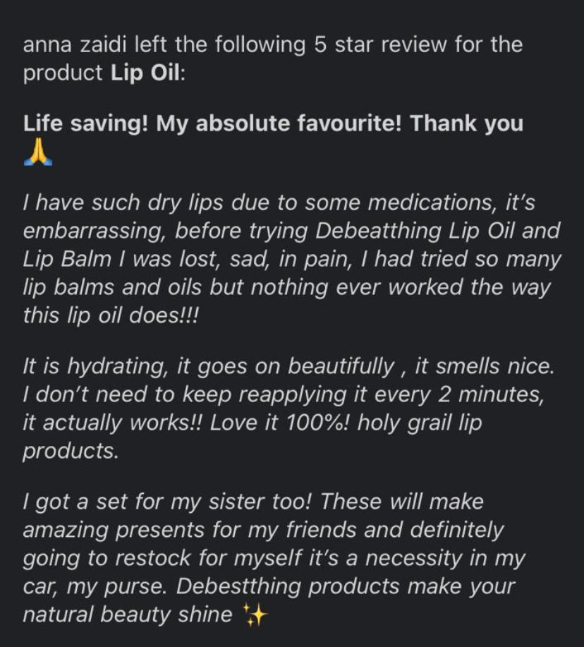 Lip Oil