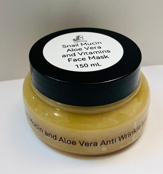 Snail Mucin & Aloe Vera Face Mask 150mL