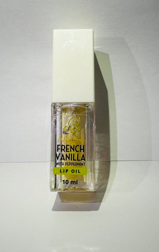 Lip Oil Aloe Vera with French Vanilla and Peppermint
