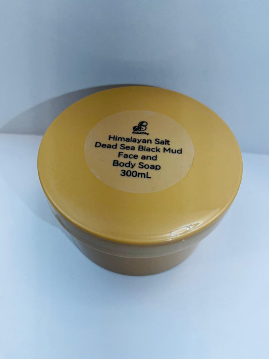 Himalayan Salt Soap and Dead Sea Black Mud soap 300mL