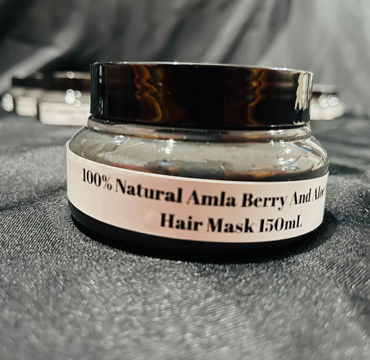 Organic Amla Berries and Aloe Vera Hair Mask 150mL