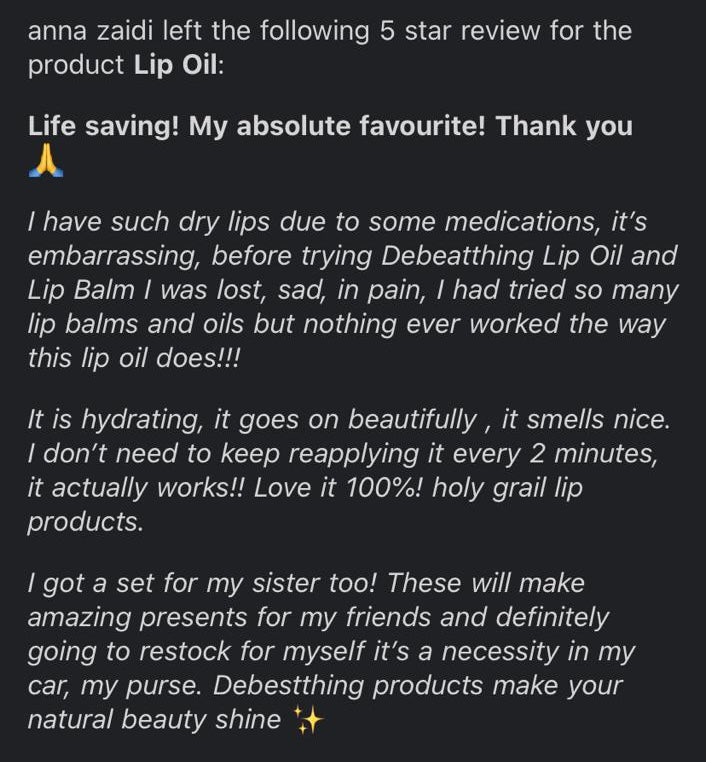 Lip Oil