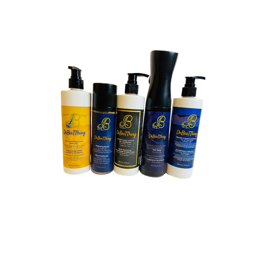 Complete Frizz Control Curls Defining Hair Growth Bundle Natural