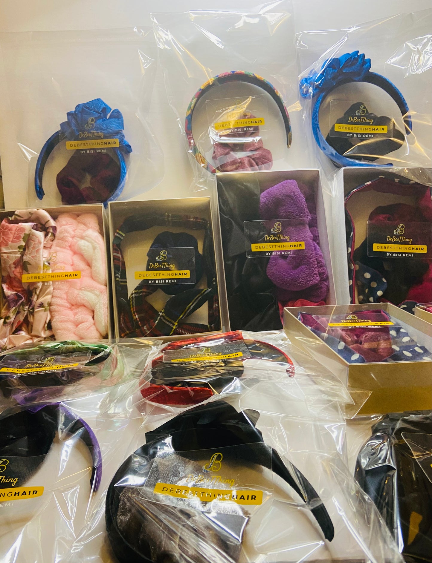 Hair band with bows )Sold Out)