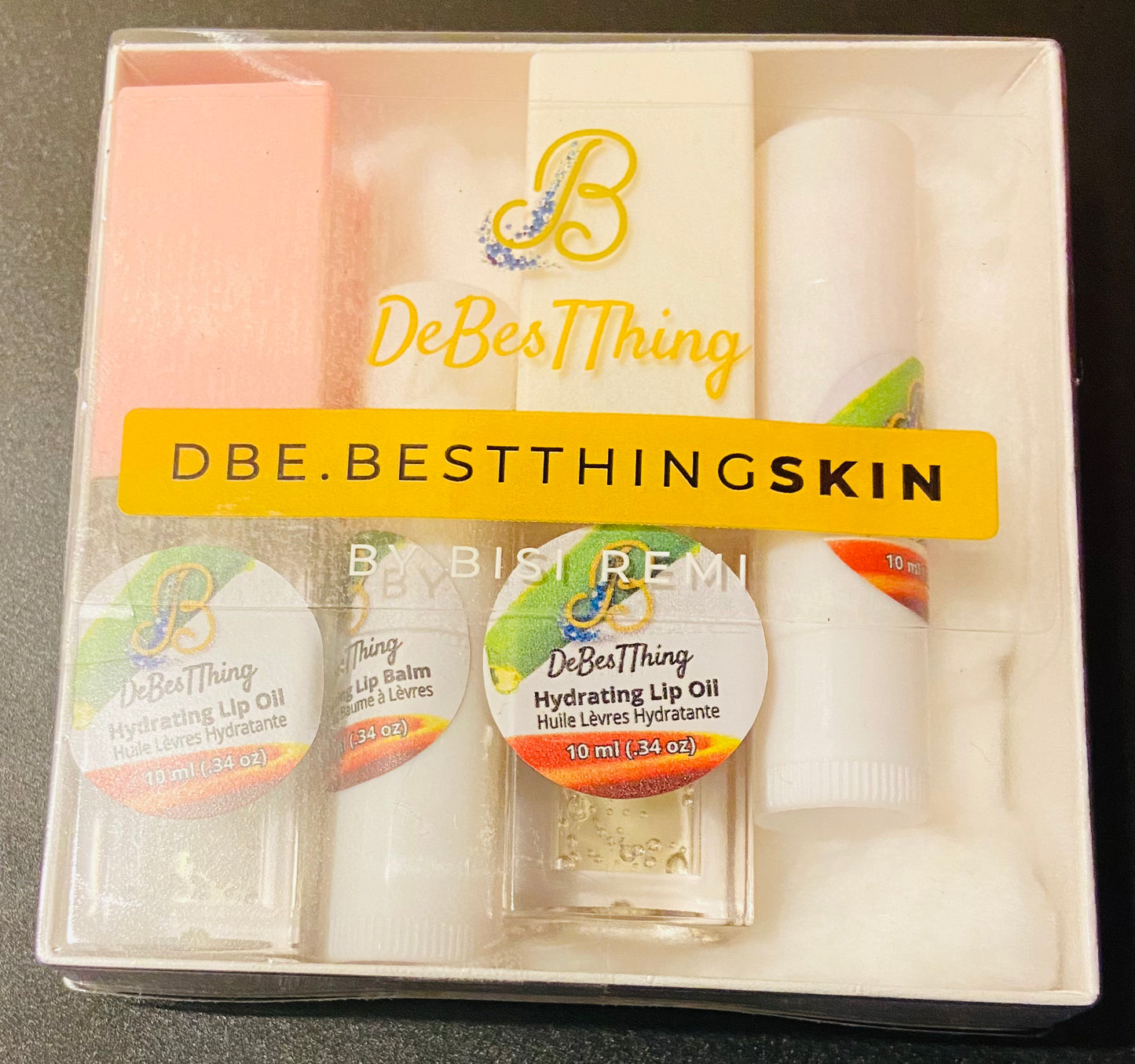 Aloe Vera Icey Peppermint Lip Oil and Lip Balm Natural