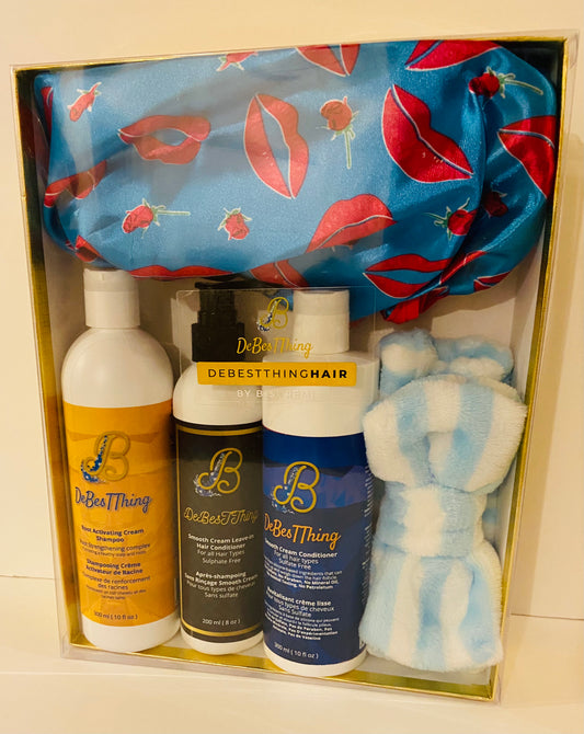 Shampoo and Conditioner with Leave in hair treatment Set Holiday Gift Set (SOLD OUT)