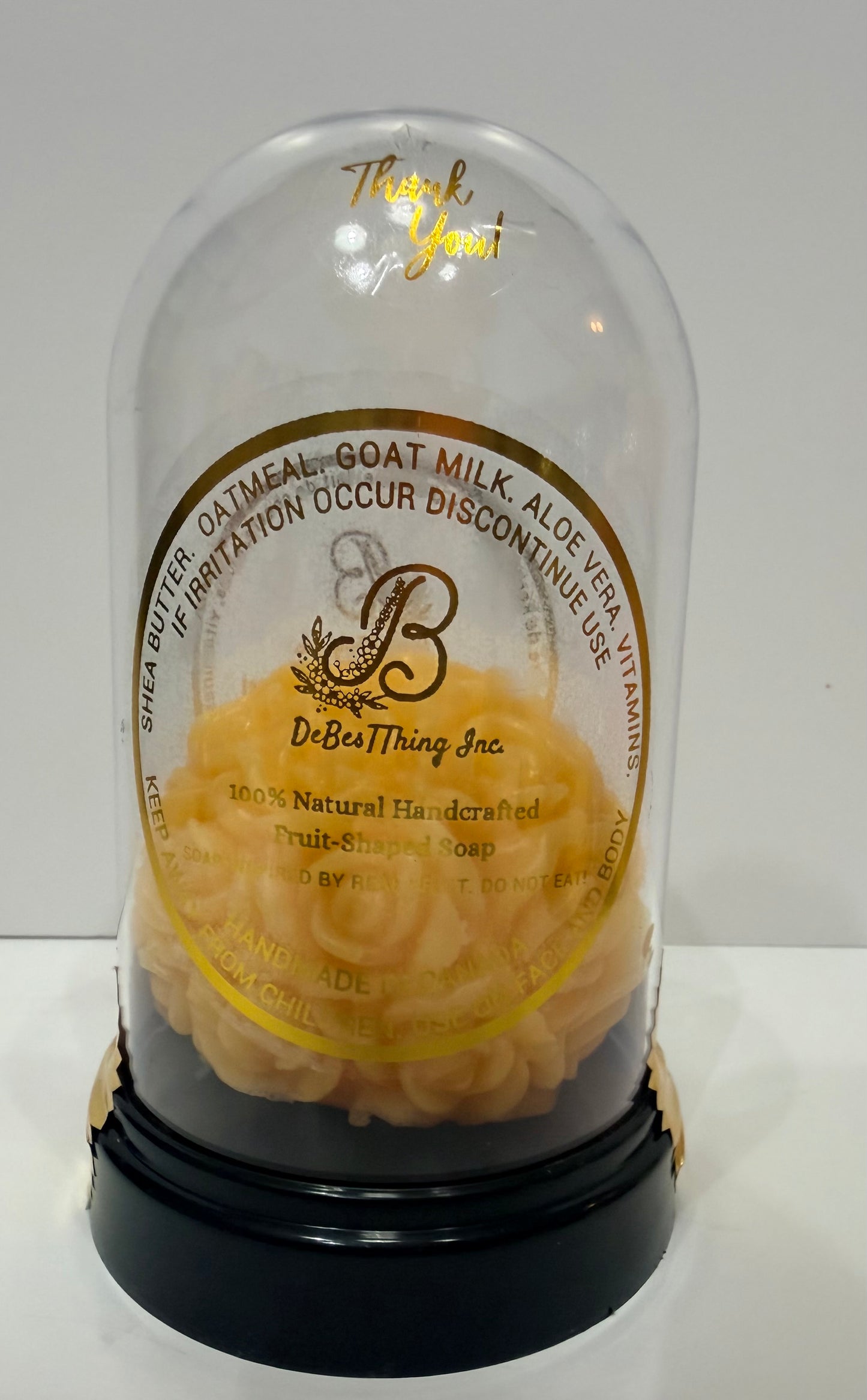 Luxury Rose Sculptured Rose in Reusable Dome 100% Handcrafted (Size XXLARGE) Golden Glow – Radiant luxury