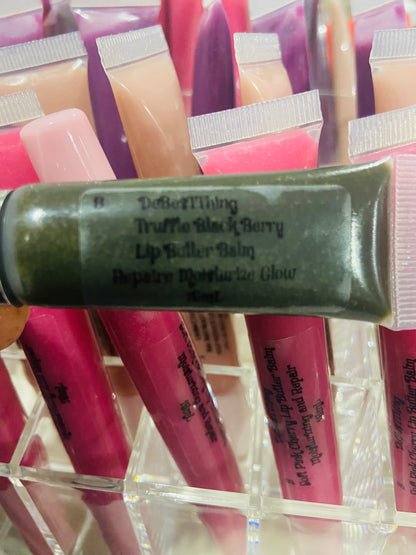 Truffle Blackberry Lip Butter Balm. Organic 15mL