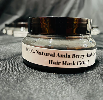 Organic Amla Berries and Aloe Vera Hair Mask 150mL