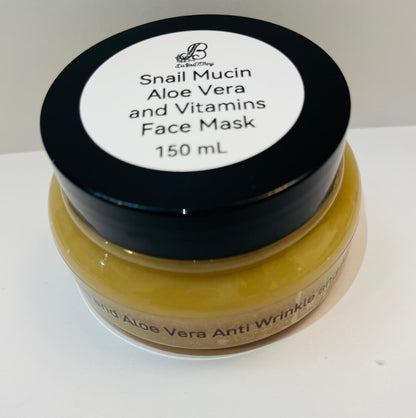 Snail Mucin & Aloe Vera Face Mask 150mL