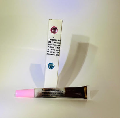 Ice Cooling Cocoa Pod Medley Lip Butter 15 mL (With Plant Pod Exfoliant)