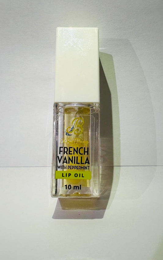 Lip Oil Aloe Vera with French Vanilla and Peppermint