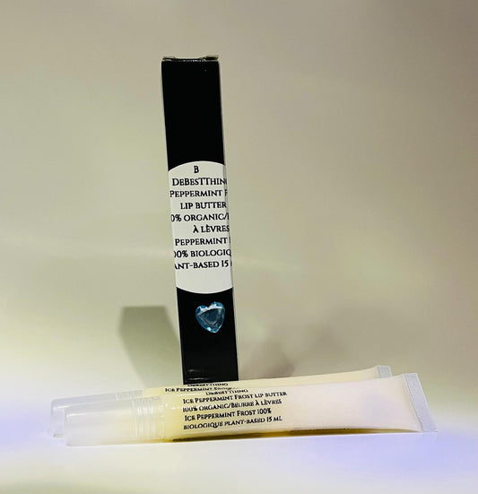 lce Perperment Lip Butter 15mL (With Plant Pod Exfoliant)