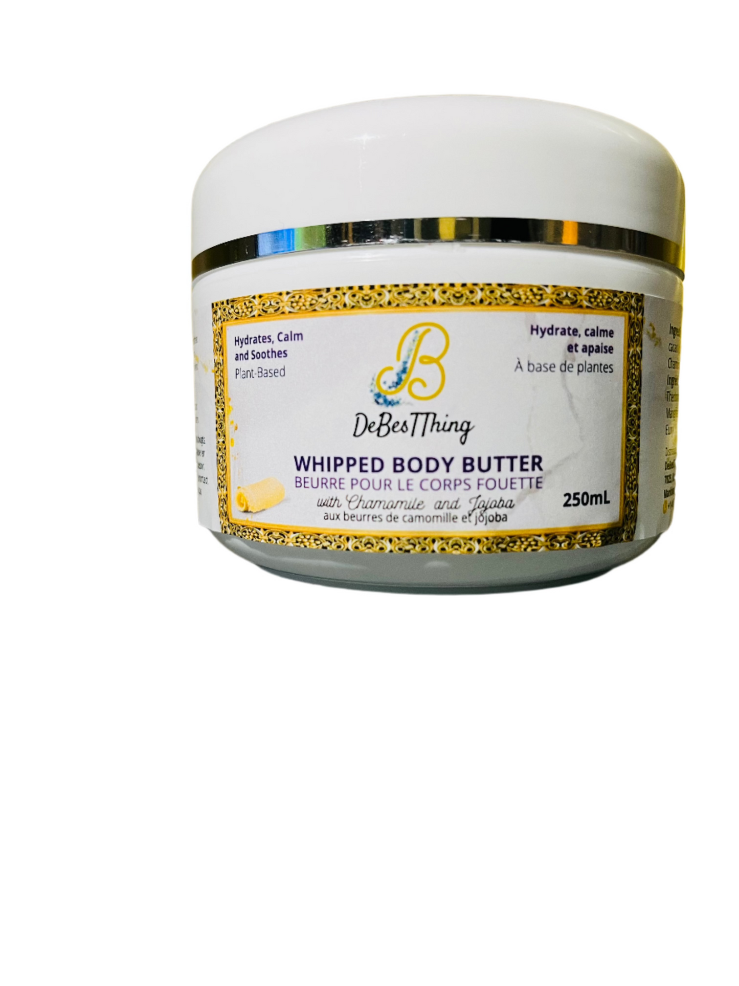 Body Butter with Real Camomile Butter Ylang Ylang 250mL