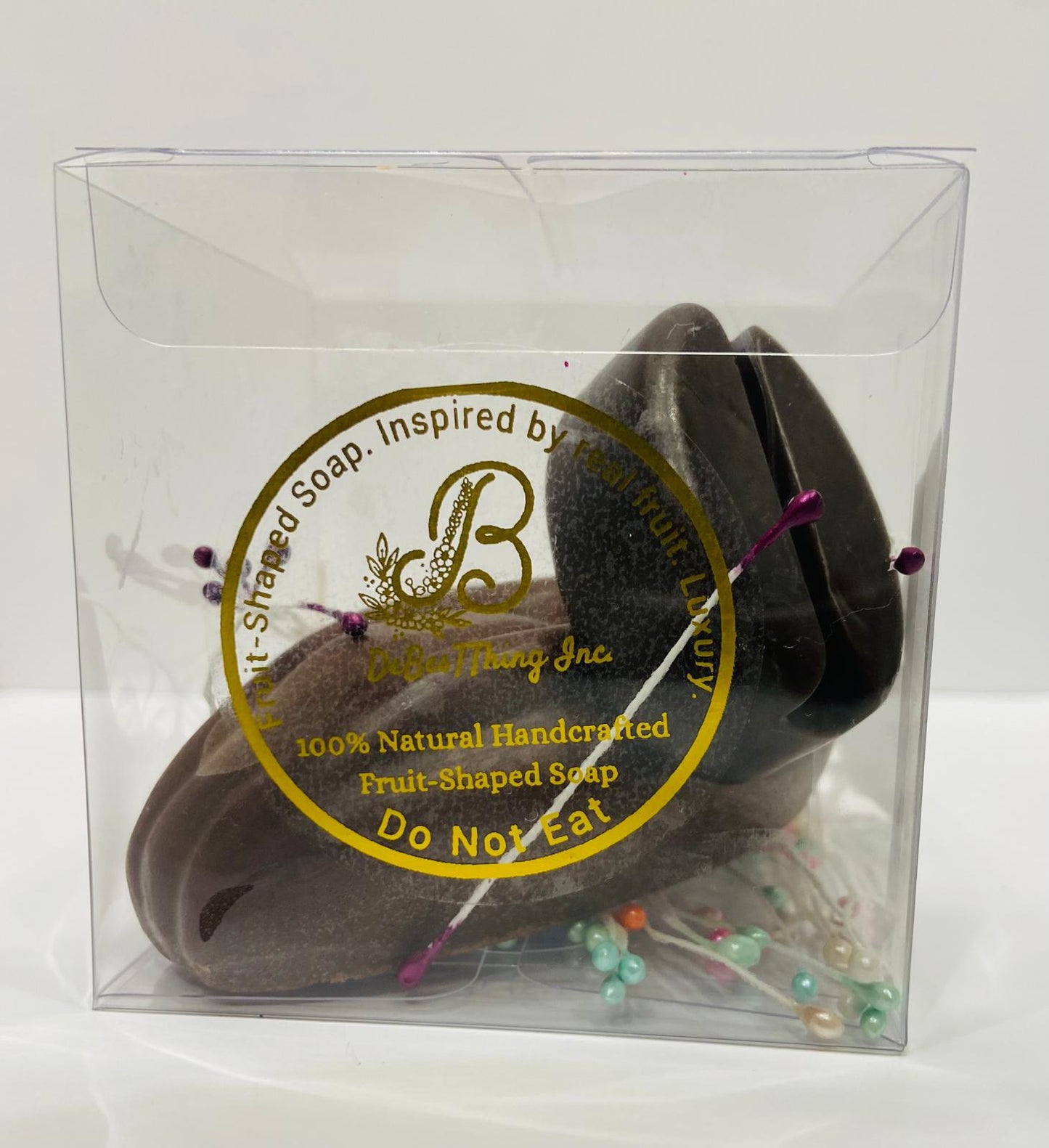 Cocoa Pod and Coffee Bean Shaped Soap Combo