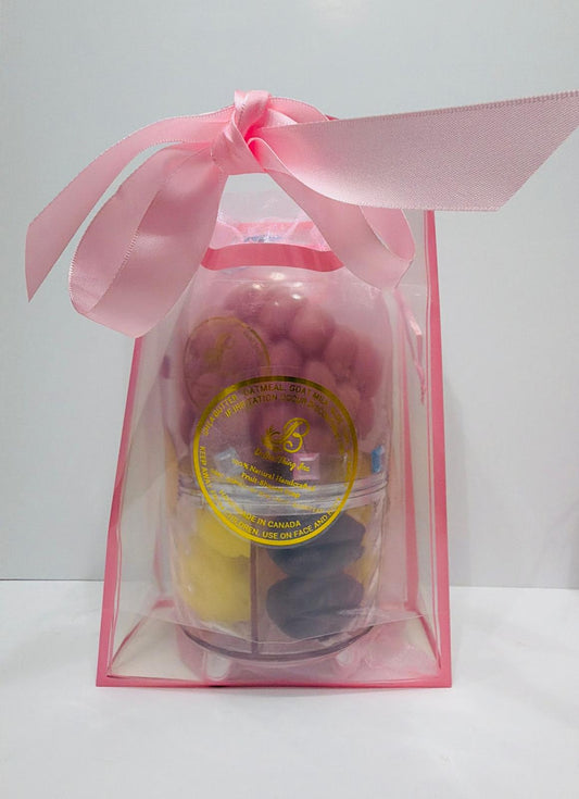 XXLarge Raspberry, Lemon, Mango, Cocoa, Luxury Soap Package Limited Edition (Mother's day sale)