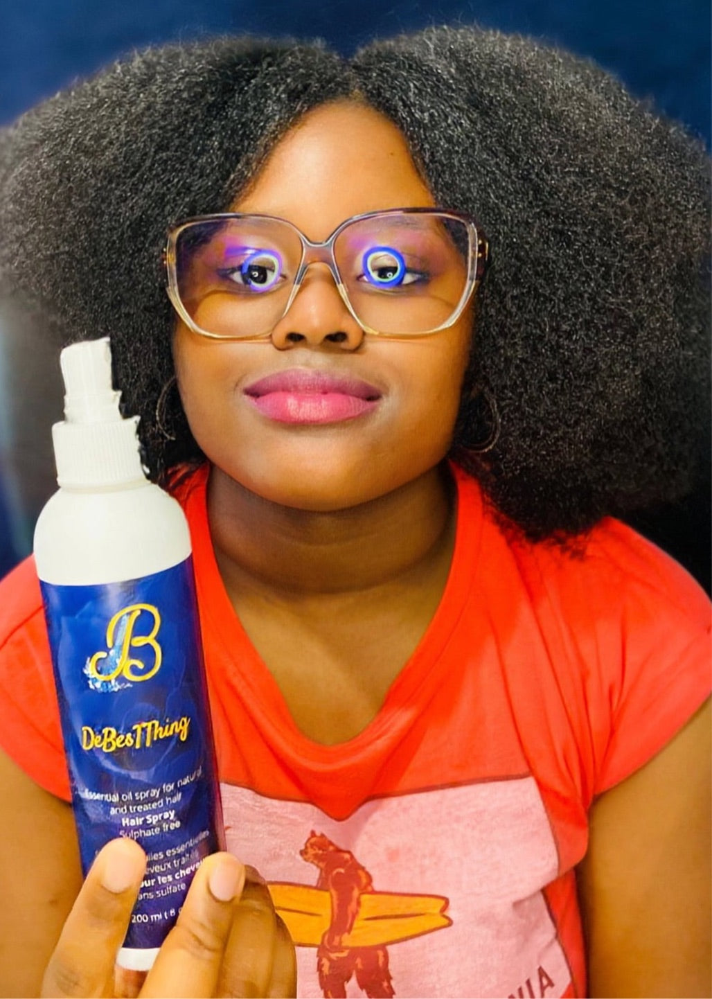Rice Extract Protein and Sea Moss with Rosemary Oil 
(Hairspray)
