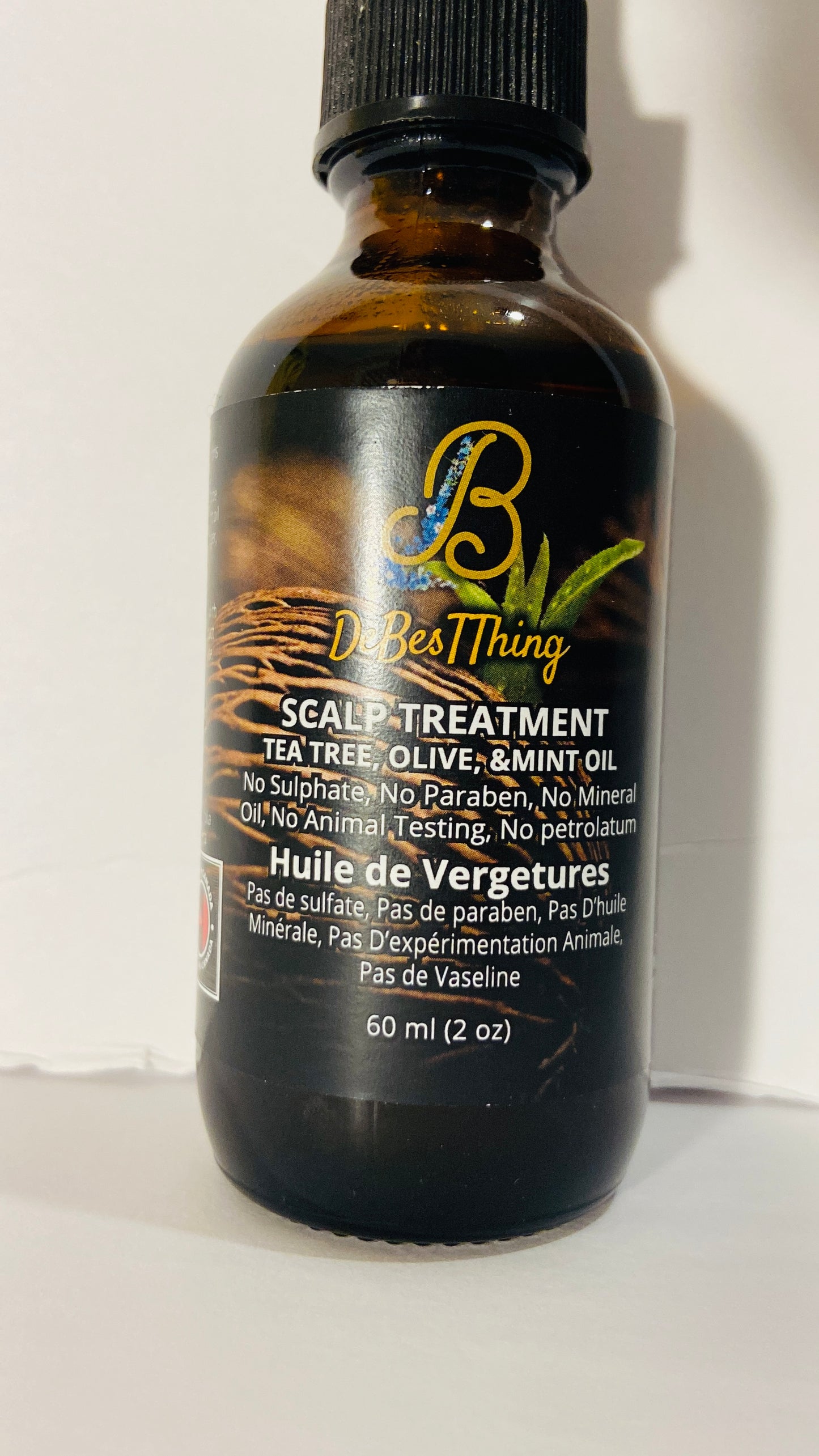 Scalp Treatment with Rosemary Oil and Argan Oil 60mL