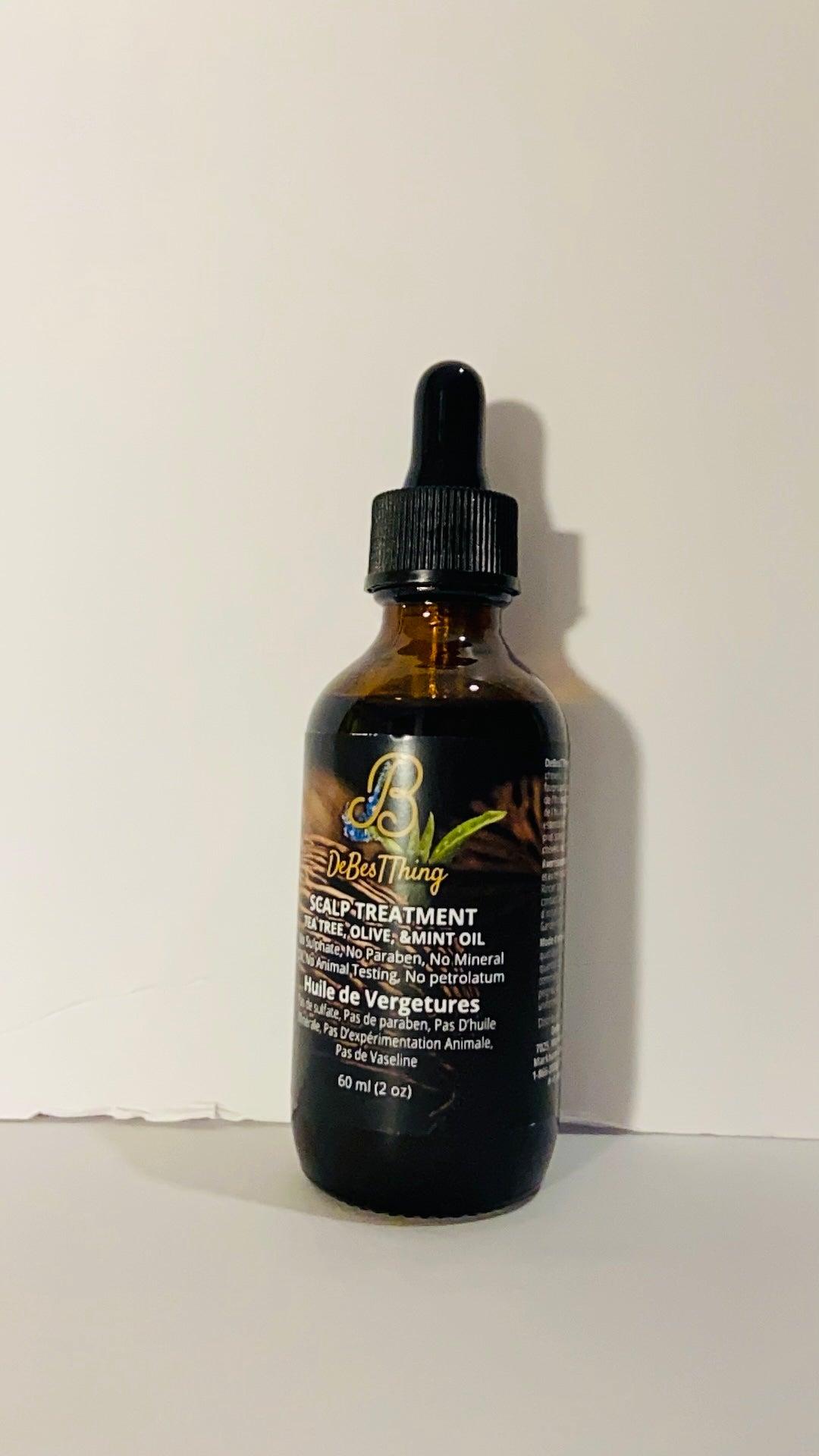 Scalp Treatment with Rosemary Oil and Argan Oil 60mL