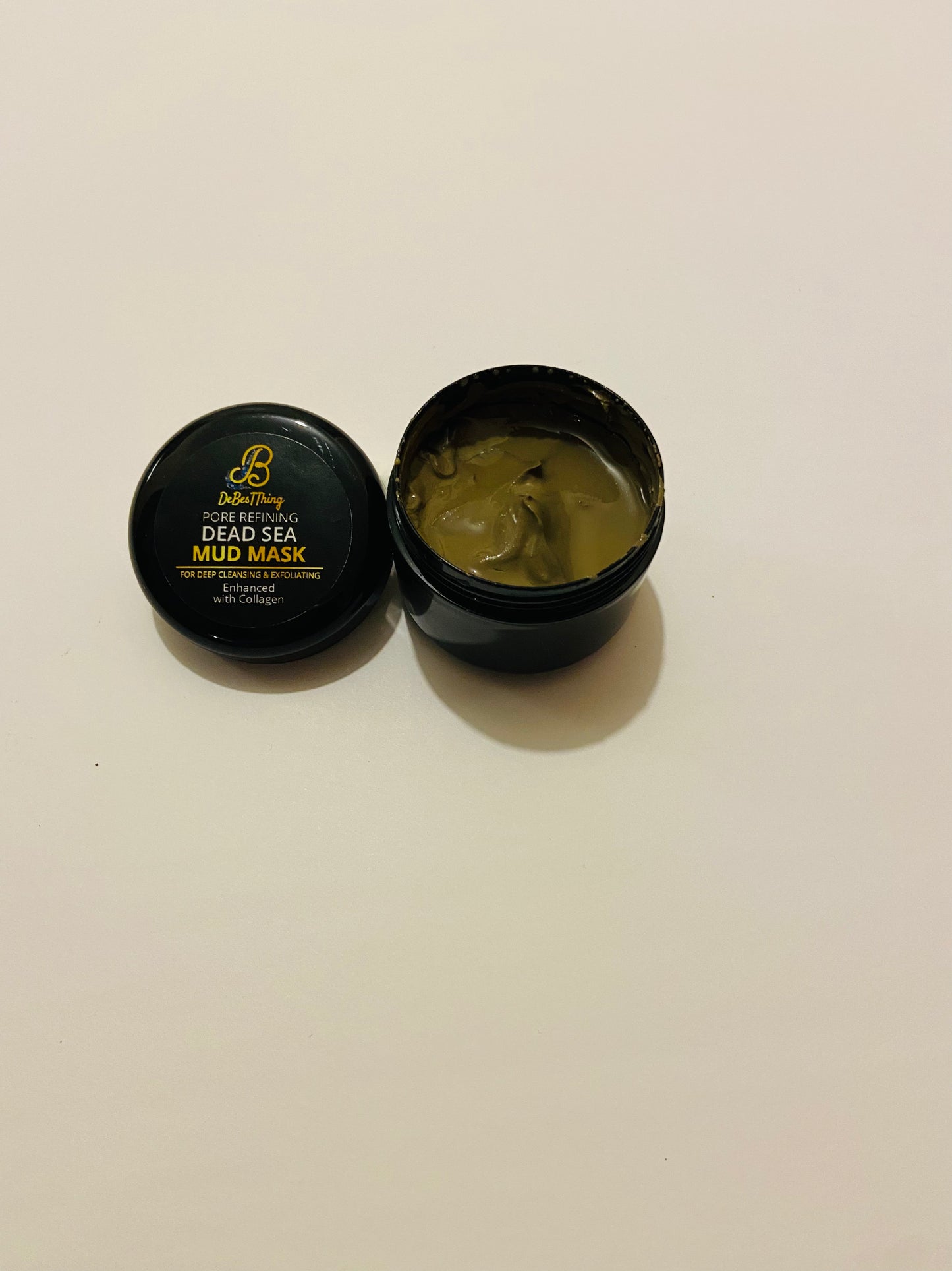 Pore Refining Dead Sea Mud Mask with Green Tea Oil and Tumeric 100ml