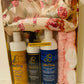 Shampoo and Conditioner with Leave in hair treatment Set Holiday Gift Set