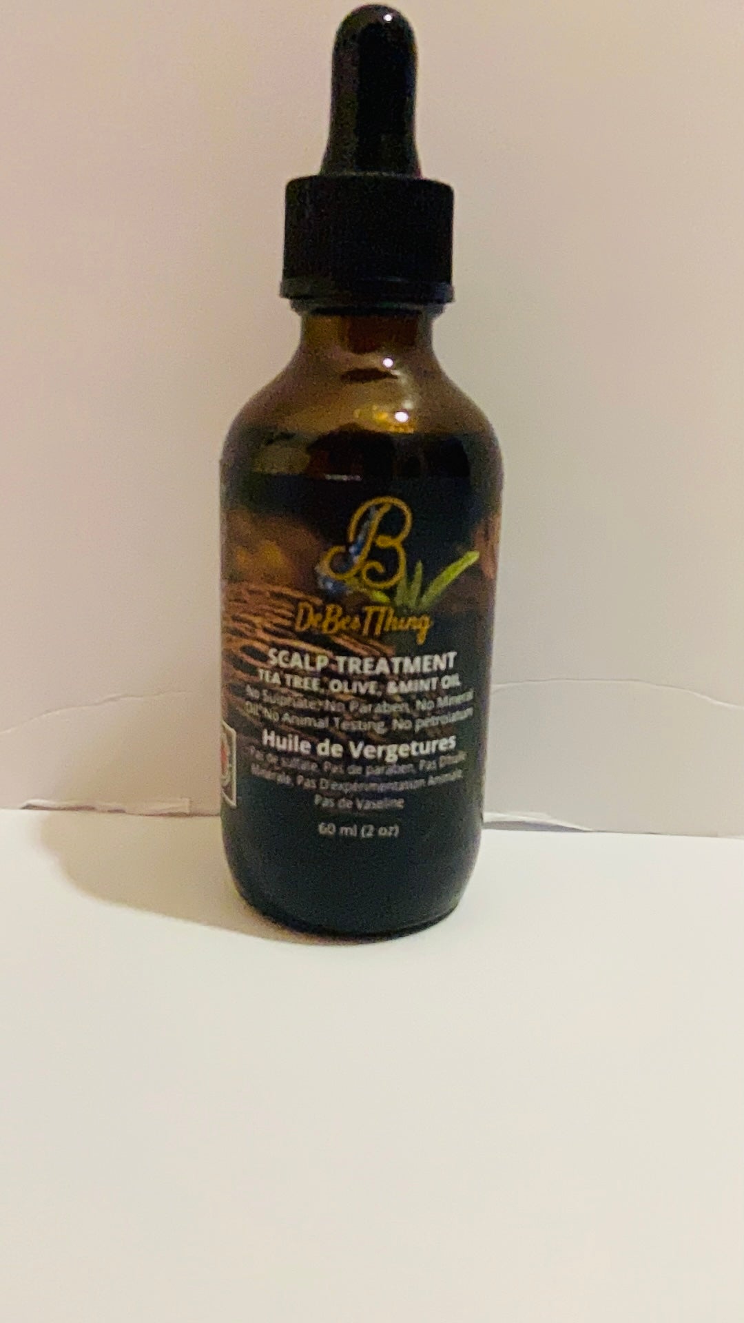 Scalp Treatment with Rosemary Oil and Argan Oil 60mL