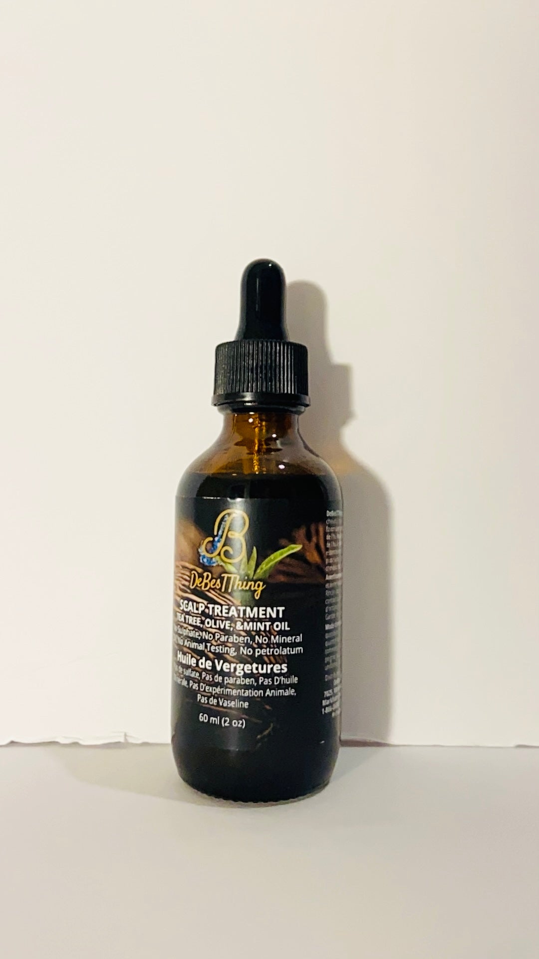 Scalp Treatment with Rosemary Oil and Argan Oil 60mL